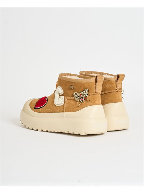 Colors of California women's winter boot with maxi sole COLORS OF CALIFORNIA | HOODY15TAN
